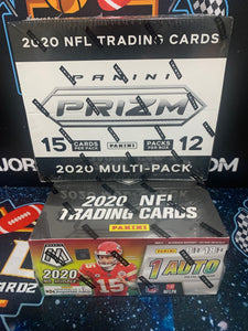 2020 Mosaic No Huddle & 2020 Prizm NFL Cello 2 Box Mix - Double RT #1 - Major League Cardz