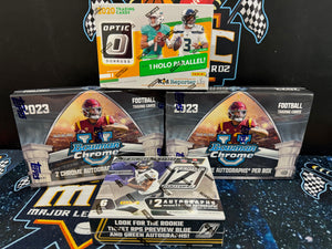 NFL DRAFT DAY SPECIAL! Past, Present & Future 4 Box Mixer - Random Serial - Major League Cardz
