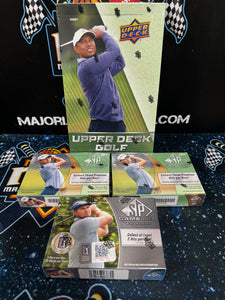 US OPEN MIXER #2 - '24 UD Golf Hobby/SP Game Used & '21 SP GU 4 Box - Random Serial