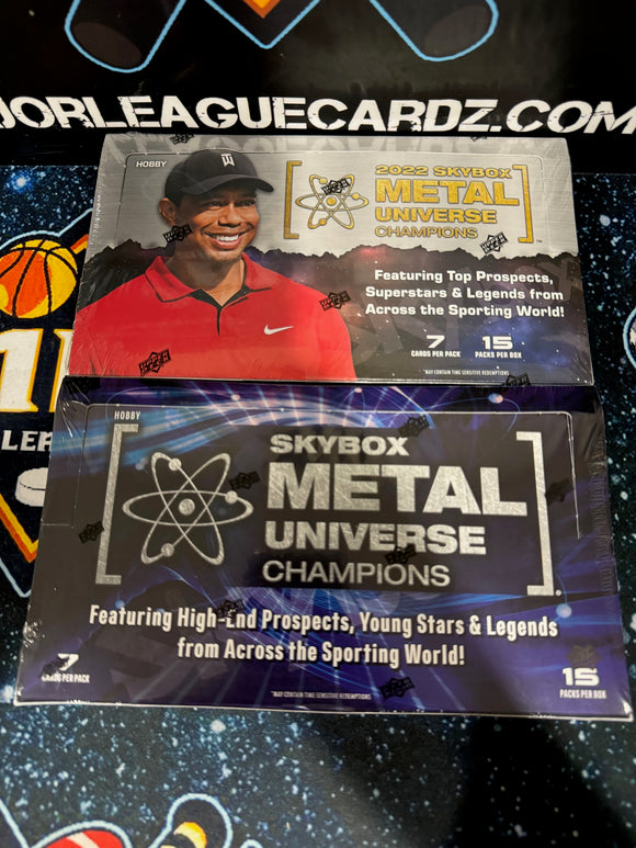 2022 & 2023 Skybox Metal Universe Hobby Boxes - Random Serial #1 *PMG'S!!!*