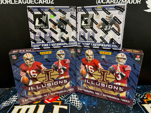 2023 Panini Illusions & Clearly Donruss NFL 4 Hobby Box Mixer - PYT #1