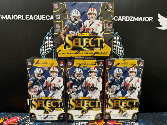 2023 Panini SELECT NFL Mixer 1 Hobby, 3 H2 Boxes - PYT #1 *PRICED TO FLY!!!!*