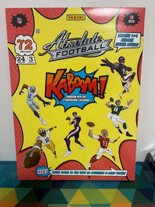 2024 Absolute NFL Countdown Calendar 8 Box FULL Case - Double RT #1 *READ!*