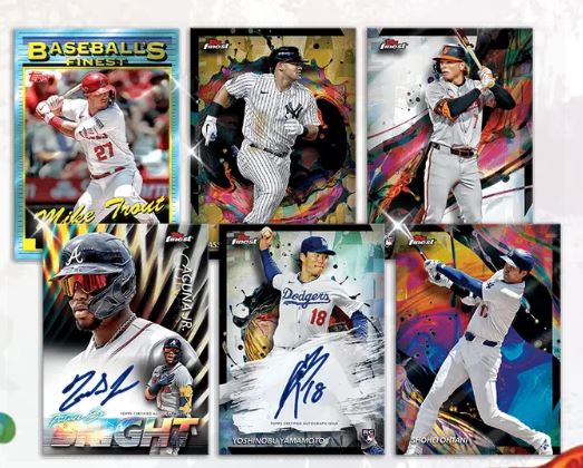 2024 Topps Finest Baseball 2 Hobby Box - PYT #1