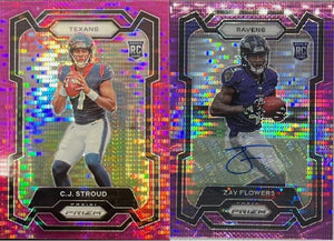 2023 Panini Prizm NFL 10 DISTRO ONLY Mega Box - PYT #1 *PURPLE PULSARS!!* - Major League Cardz