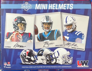 2023 Fanatics Under Wraps NFL Draft Mini Helmets 6 Box Half Case - Random Player #2 - Major League Cardz