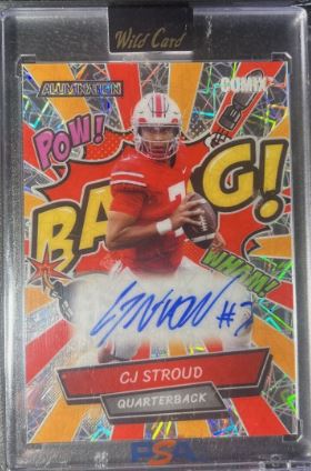 2023 Wild Card Alumination CJ Stroud Comix 3 Box - Random Serial #1 ...