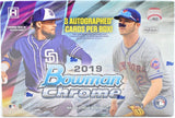 2019 Bowman Chrome Baseball HTA 12 BOX CASE BREAK PYT #1 - 36 TOTAL AUTO'S! - Major League Cardz