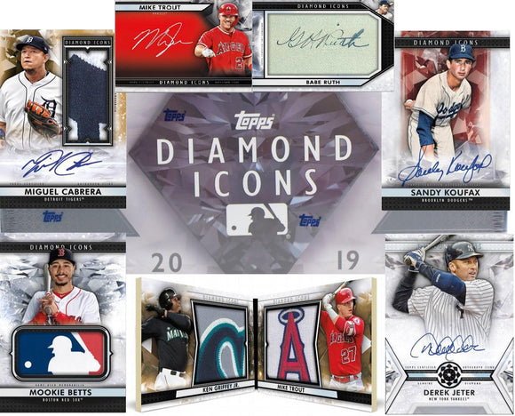 2019 Topps Diamond Icons Baseball Pick-Your-Team Break #1 - ALL #'D TO 25 OR LESS! - Major League Cardz