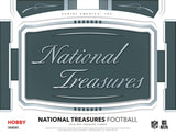 2018 National Treasures Football Hobby Box - Random Divisions #1 - Major League Cardz