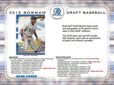 2019 Bowman Draft Baseball Jumbo 4-Box Half Case - PYT #39 - Major League Cardz