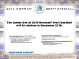 2019 Bowman Draft Baseball Jumbo 4-Box Half Case - PYT #40 - Major League Cardz