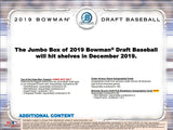 Copy of 2019 Bowman Draft Baseball Mixer 4 Jumbo Box & 4 Sapphire Box - PYT #2 - Major League Cardz