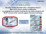 2019 Bowman Sterling Baseball 6 Box Half Case Break PYT #1 - 30 AUTO'S!! - Major League Cardz