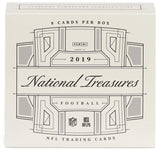 2019 Panini National Treasures FB 2 Box Half Case - Serial No. Block #1 - Major League Cardz
