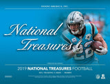 2019 Panini National Treasures Football 2-Box Half Case - PYT #8 - Major League Cardz