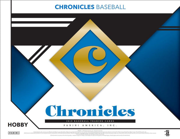 2019 Panini Chronicles Baseball 8 Box Half Case Break - PYT #8 - Major League Cardz