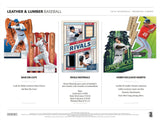 2019 Panini Leather & Lumber Baseball Box- 4 auto's & 4 memorabilia cards! 2 RT #5 - Major League Cardz