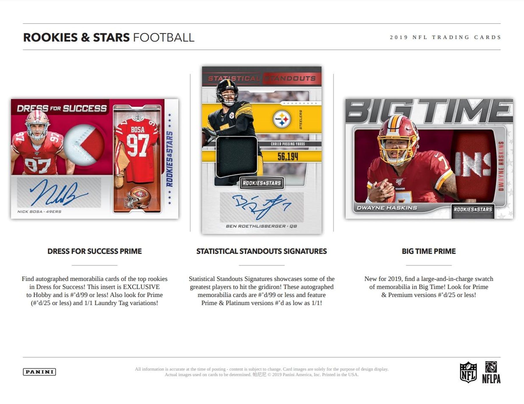 CYBER MONDAY : 2019 Rookies & Stars Football Case PICK YOUR TEAM Group  Break #4429 – PATRIOTS ARE FREE – The Clubhouse