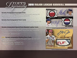 LINE/R-A-Z-Z #1 FOR SPOT IN: 19 Topps Dynasty Baseball 5 Box Case Random Serial Number #2 - Major League Cardz