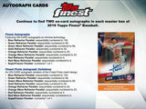 Razz for personal 19 Topps Finest Baseball MINI BOX  - Ripped LIVE & Shipped! #2 (second half) - Major League Cardz