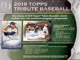 2019 Topps Tribute Baseball Half Case, 3 Hobby Box Break PYT #9 - Major League Cardz