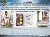 2019 Topps Triple Threads Baseball 3 Box 1/3 Case Break PYT #3 - Major League Cardz