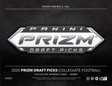 PERSONAL BREAK RIP & SHIP! 2020 Prizm Draft Picks Football Hobby Box - Major League Cardz