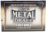PERSONAL RIP & SHIP! 2020 Leaf Metal Draft Football Hobby Box - Major League Cardz