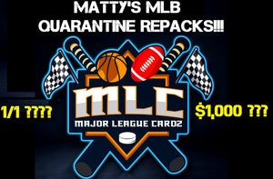 $1,000 GIVEAWAY!!! Matty's MLB Quarantine Repack Case Break - RT #9 - Major League Cardz