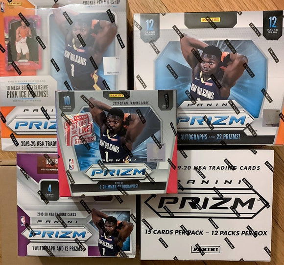 2019-20 Panini Prizm Basketball Mega Mixer! FOTL, Hobby, Retail, Cello, Mega Boxes - PYT #1 - Major League Cardz