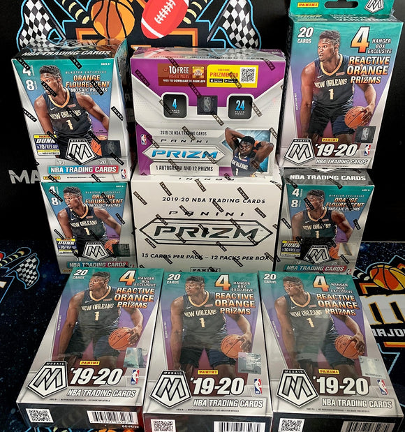 2019-20 Prizm & Mosaic 9 Box Mixer - PYT #1 w/ Pels & Grizz random to all! - Major League Cardz