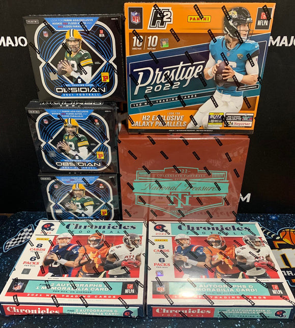 2021-22 Panini NFL Football Matty's 7 Box Mixer - PYT #1 - Major League Cardz