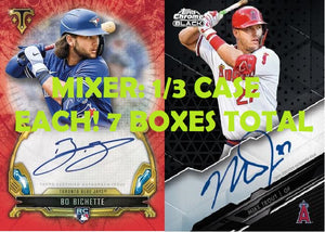 Mixer! 1/3 Case Each 2020 Triple Threads & Chrome Black (7 boxes total) - PYT #3 - Major League Cardz