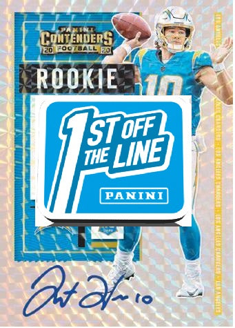 2020 Panini Contenders FB FOTL 4 Box 1/3 Case - PYT #2 - Major League Cardz