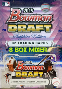 2019 Bowman Draft Baseball Mixer 4 Jumbo Box & 4 Sapphire Box - PYT #3 - Major League Cardz