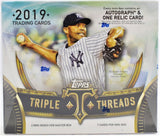 2019 Topps Triple Threads Baseball 9 Box Inner Case Break - PYT #1 - Major League Cardz